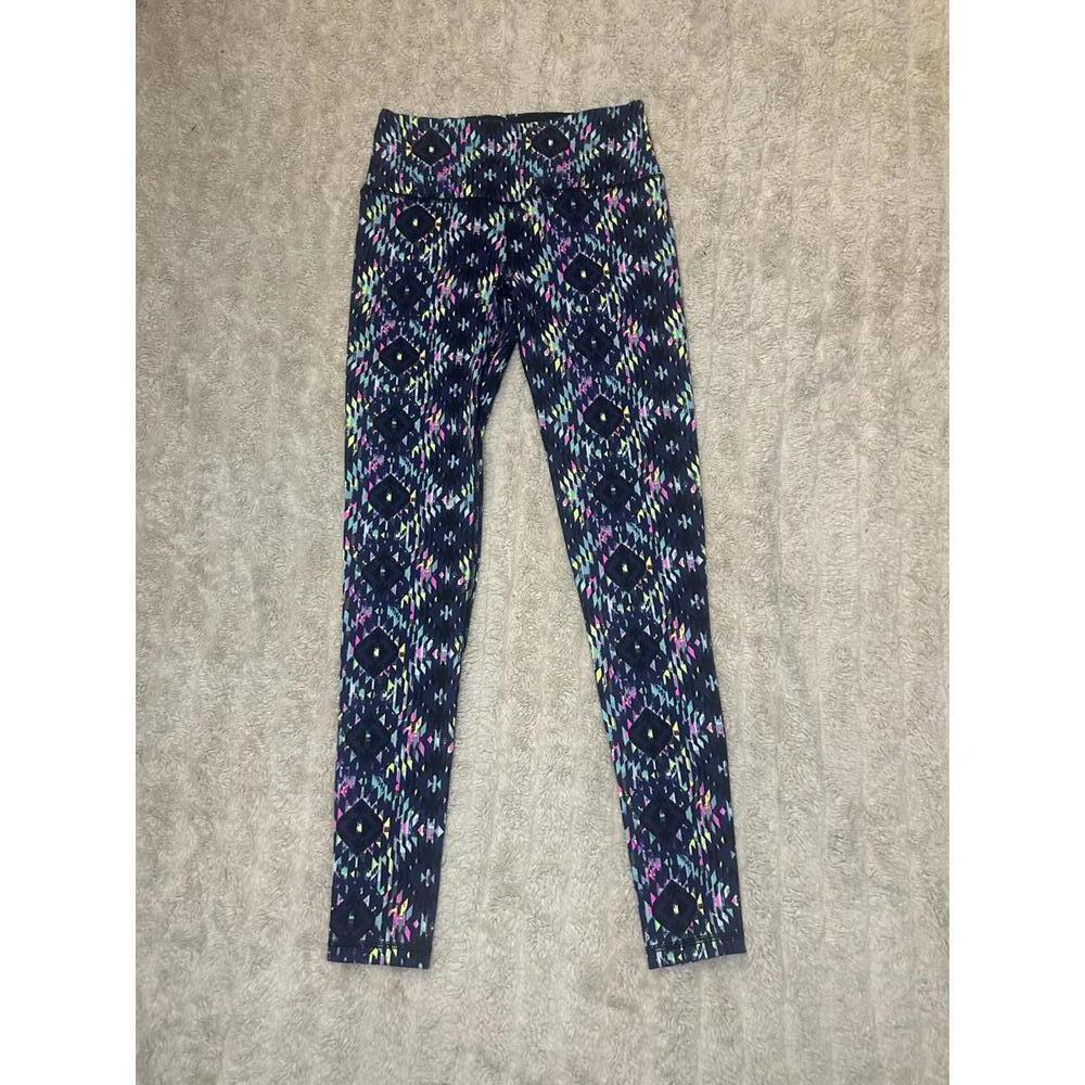 Victoria's Secret Sport multicolored geo tribal Knockout tight/leggings Size XS